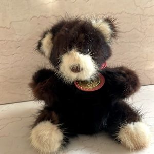 NWT Authentic 1982‎ MINK  Fur TEDDY BEAR